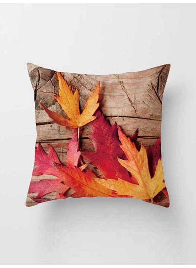 NIBEMINENT Tropic Plant Pattern Decorative Square Cushion Cover Multicolour 45x45cm