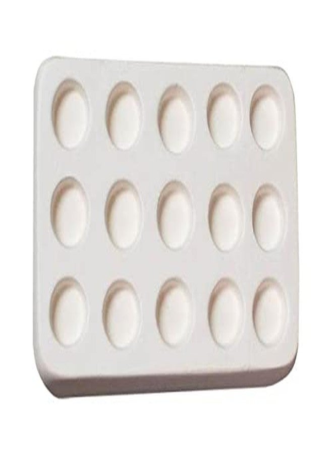 Delphi Glass Mega Mini Circle Jewelry Casting Mold - 15 Circles - Image 1