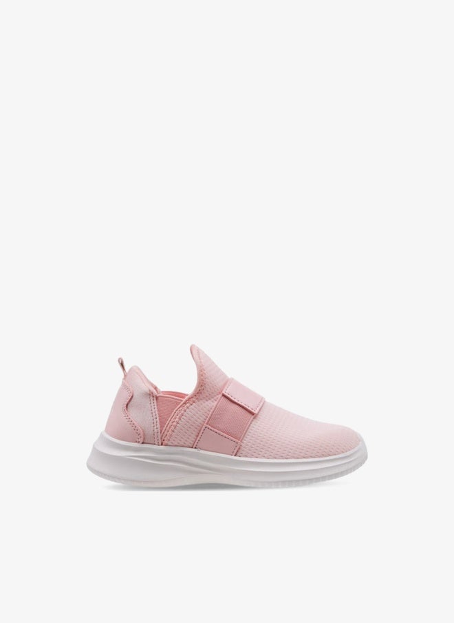Kappa Girls' Panelled Slip-On Sports Shoes - Image 1