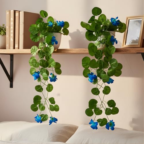 fancymart Artificial Flower Plant Home Décor with Small Size Pot | Plant Hanging for Home Decor | Office Decor - Image 5