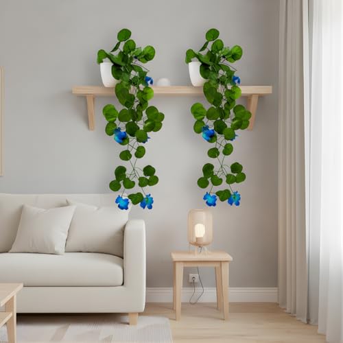 fancymart Artificial Flower Plant Home Décor with Small Size Pot | Plant Hanging for Home Decor | Office Decor - Image 4