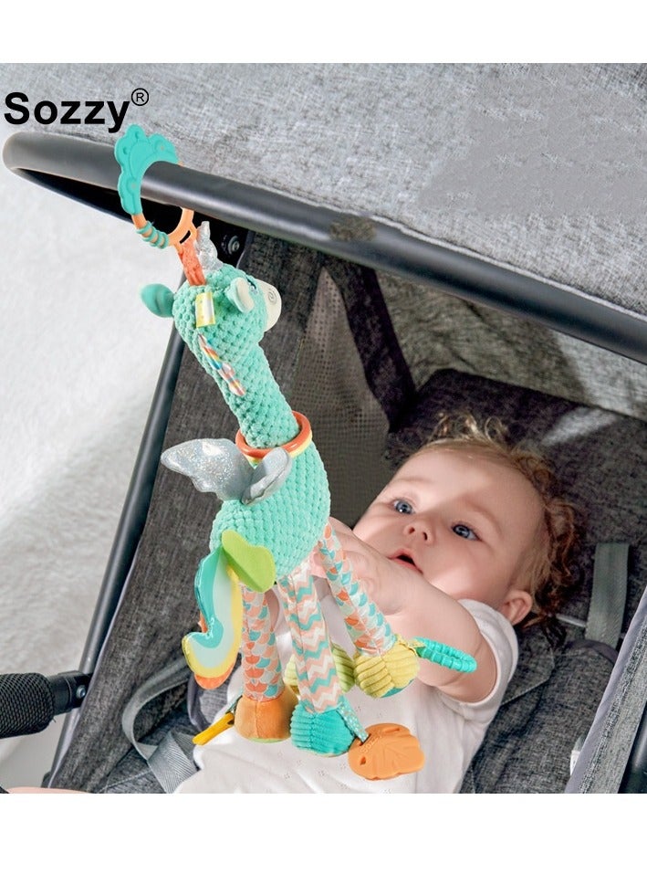 Sozzy Baby Music Bell Pendant - Baby Cart Wind Chime Soothing Toy - Bedhead Bell Car Pendant - Image 2