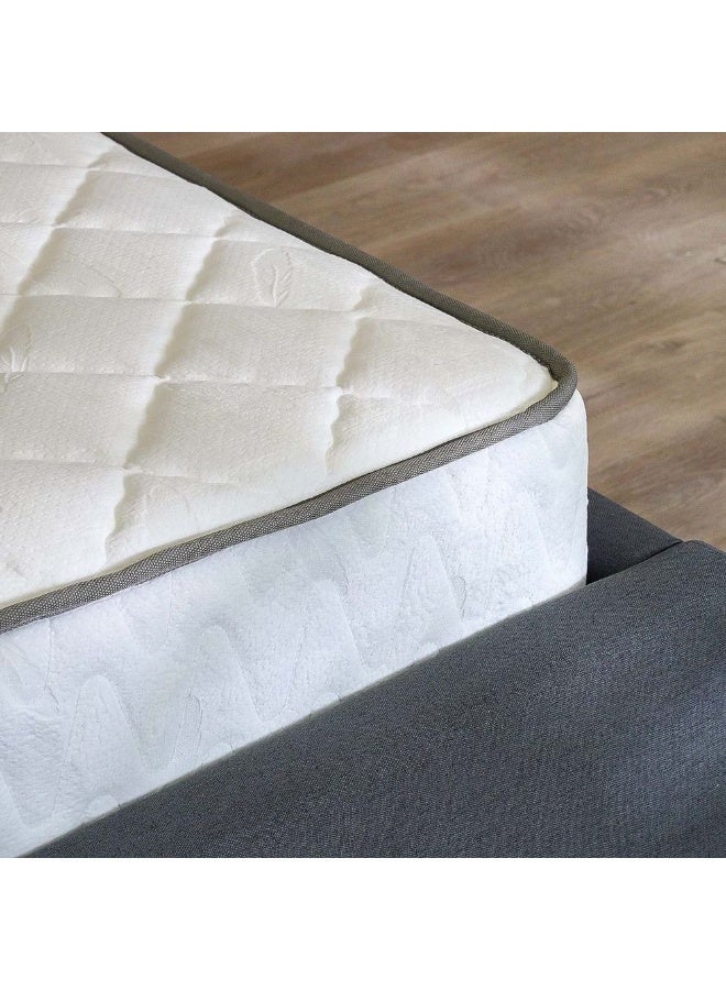 DANUBE HOME Natura Latex Medicated Foam Mattress Firm Feel Single Bed Mattress Ortho Medical Spine Balance For Pressure Relief L190xW90 cm Thickness 22 cm - Image 3