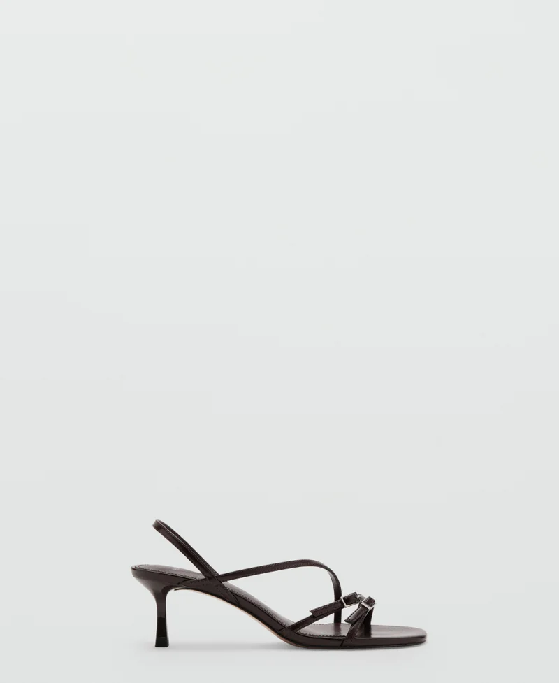 مانجو Kitten Heel Sandals With Straps