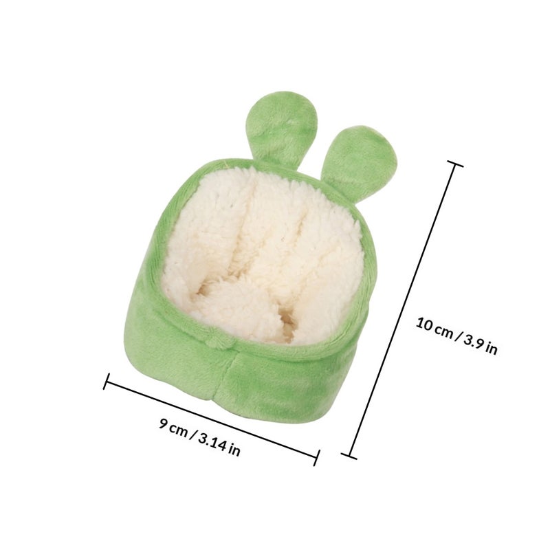 Lovely Plush Hamster Nest Comfortable Sleeping Bed Winter Warm Pet Nest - Image 2
