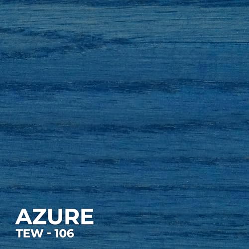 SamaN Interior Water Based Wood Stain - Natural Stain for Furniture, Moldings, Wood Paneling, Cabinets (Azure TEW-106-12, 12 oz) - Image 3