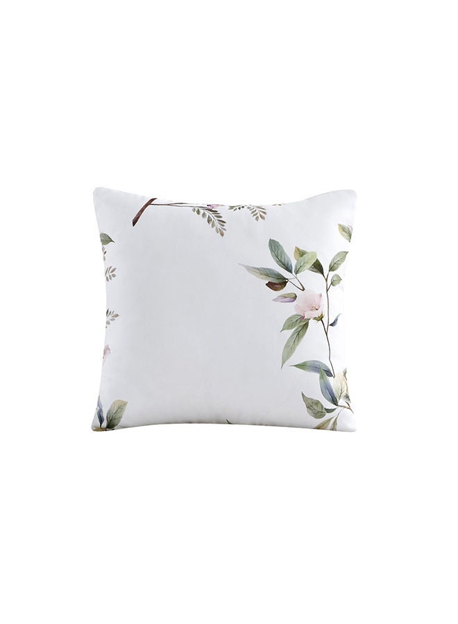 In-House Melissa | Comforter Set 8 Pieces - King - 260x240 cm - White & Rose Pink  - Image 4
