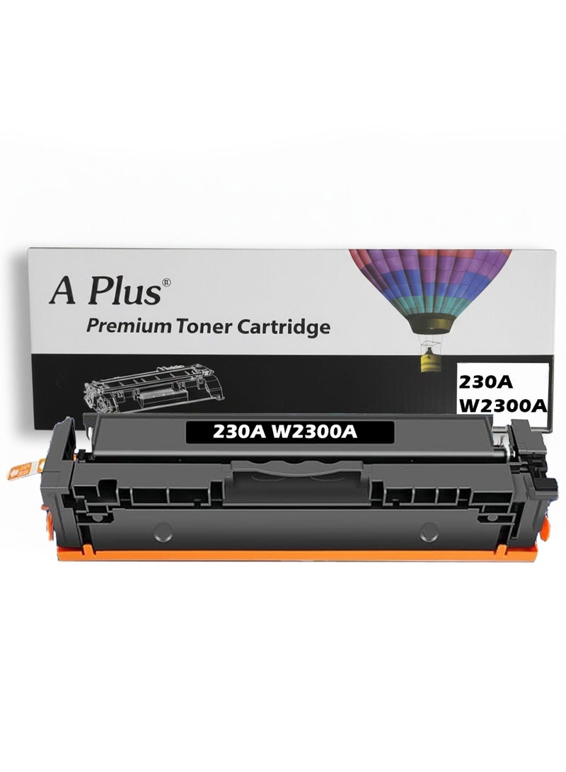 A PLUS APLUS 230A W2300A Black Replacement Toner Cartridges with Chip Compatible with HP Color LaserJet Pro 4203dw, 4203dn, MFP 4303dw, 4303dn, 4303fdw - Image 1