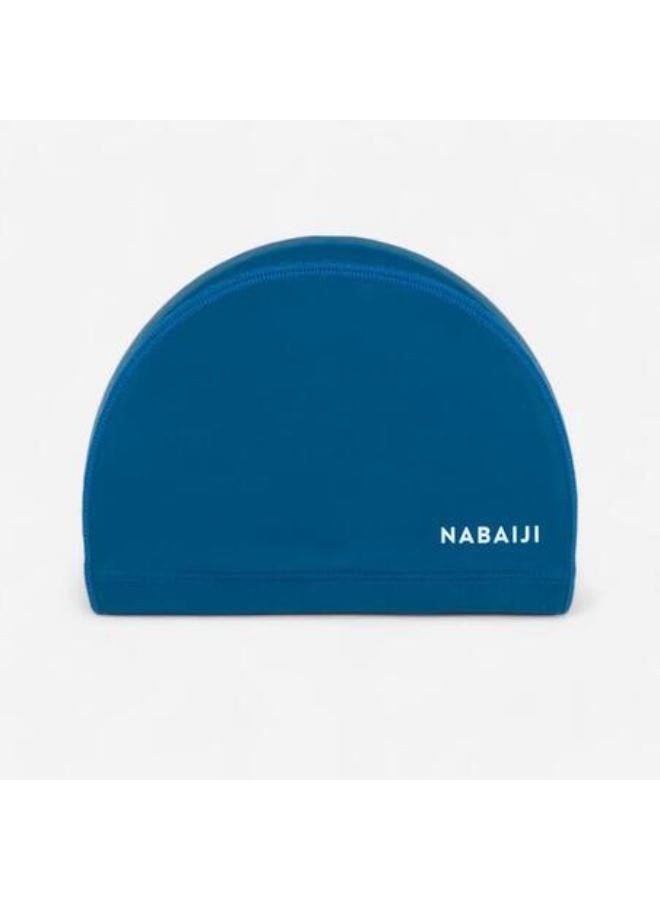 NABAIJI Coated mesh swim cap - Plain fabric - Size M - Blue - Image 1