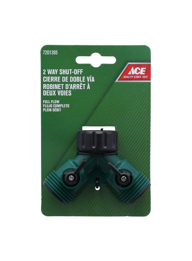 ACE Plastic Y Connector Green and Black 9.1 x 4.4 x 13.4 cm JY2023