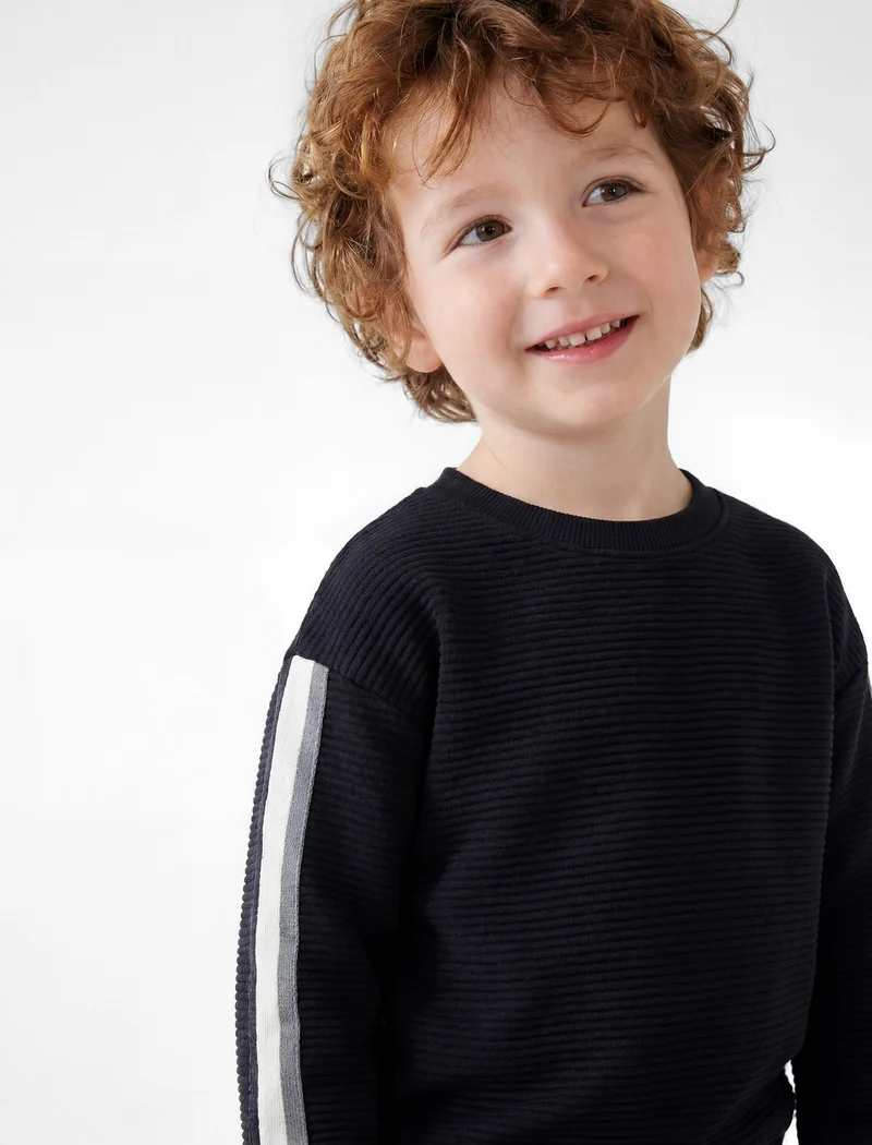 KOTON Cotton Oversize Sweatshirt