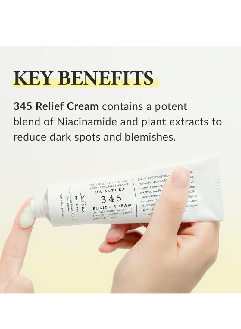 Dr.althea Dr Althea 345 Relief Cream For All Skin Types 50ml - Image 3