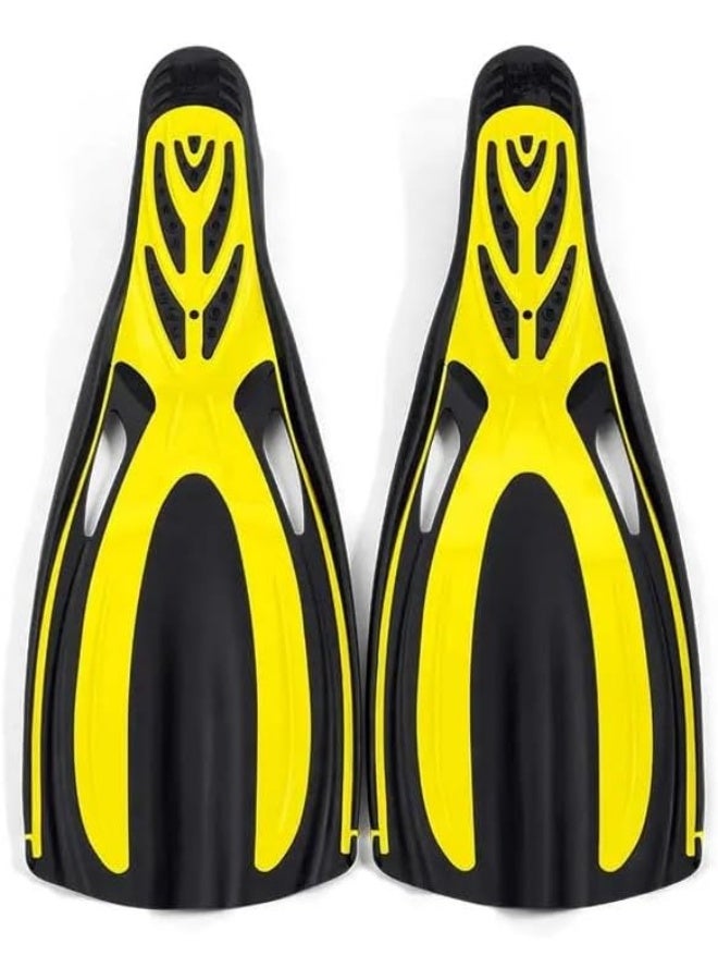 DYNAMICNORD DYNAMIC NORD FINS VF-50 FULL FOOT YELLOW LARGE - Image 1