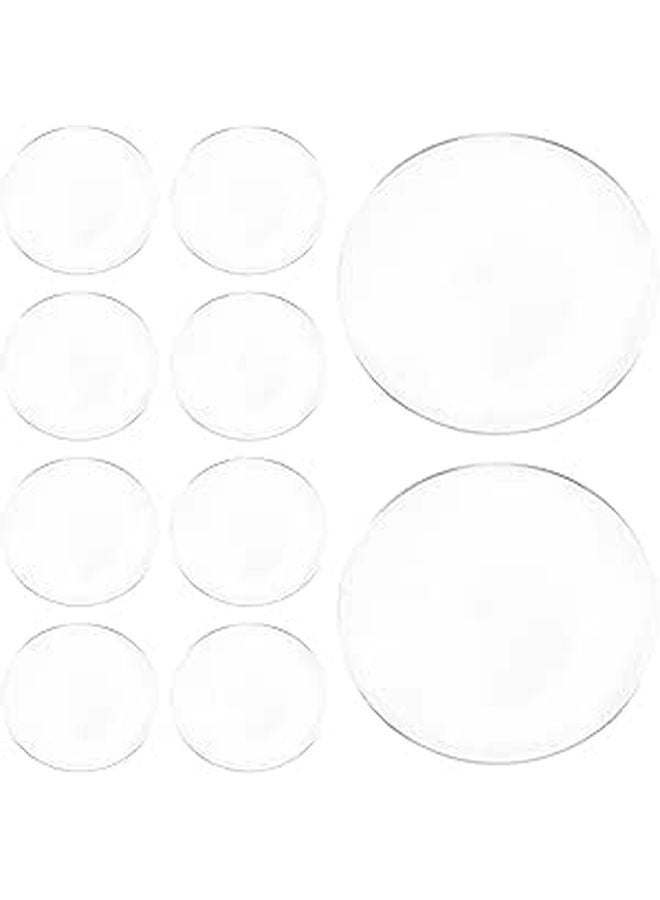 10Pcs Acrylic VR Replacement Lenses Enhanced Viewing for Group Activities - Image 1