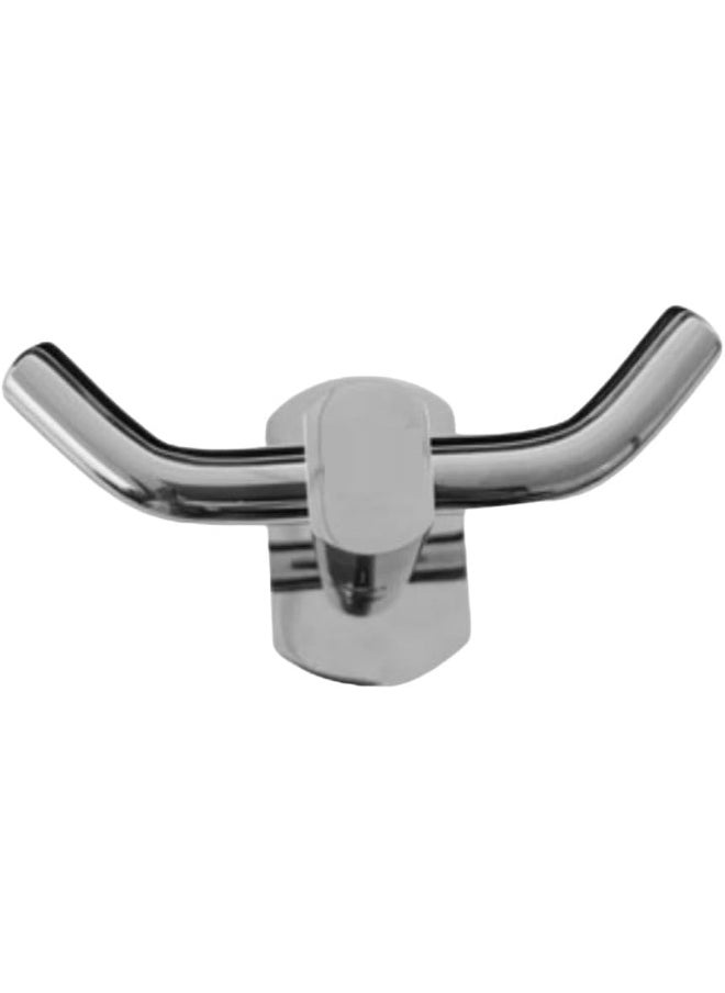 Biella Chrome-plated Single Robe Hook Wall Mounted Holder For Bathroom, Kitchen, Bedroom Towel Hangers Etc  - Image 4