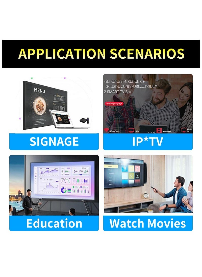 OTT 4K Android TV Box – Google TV Edition | Ultra HD Smart Streaming Media Player with Voice Remote Control | Built-in Chromecast  Google Assistant | Dolby Audio Support | Android TV OS | 4K HDR Ent - Image 5