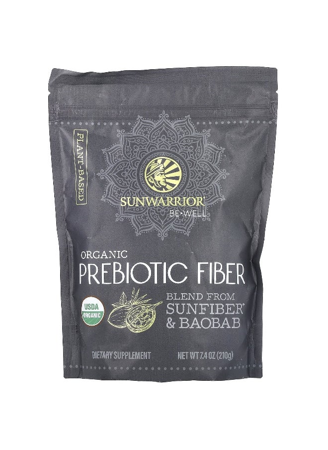 Sunwarrior - Sunwarrior, Organic Prebiotic Fiber, 7.4 oz (210 g) - Image 1