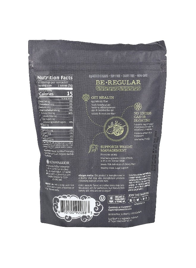 Sunwarrior - Sunwarrior, Organic Prebiotic Fiber, 7.4 oz (210 g) - Image 1