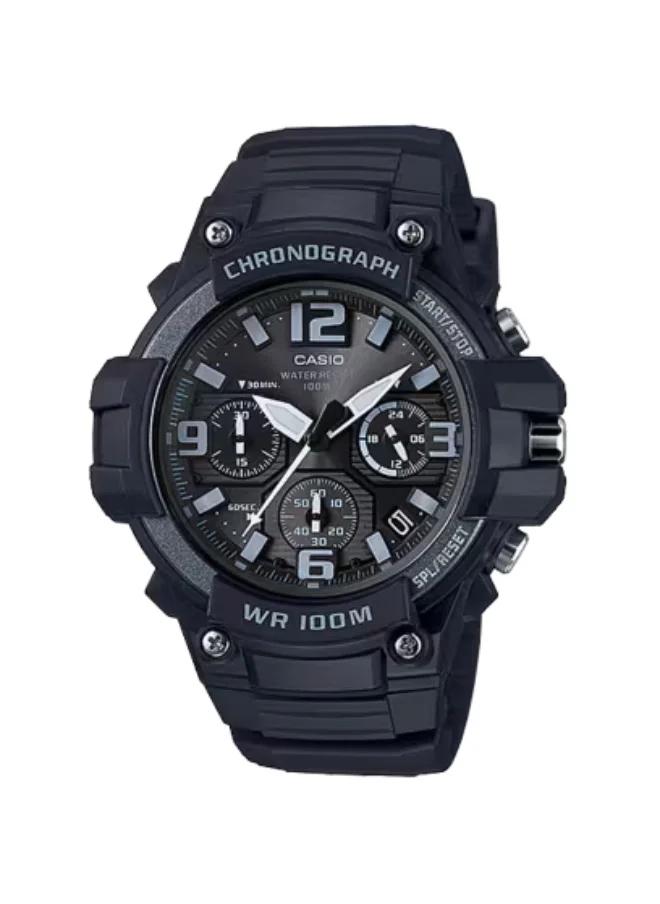 CASIO Men's Analog Display Watch With Black Resin Strap - MCW-100H-1A3