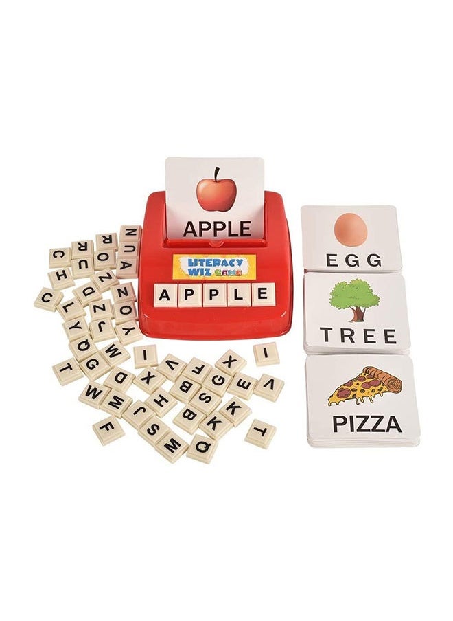 NIBEMINENT Letter Matching Educational And Learning Toy 4 x 21 24centimeter  - Image 1
