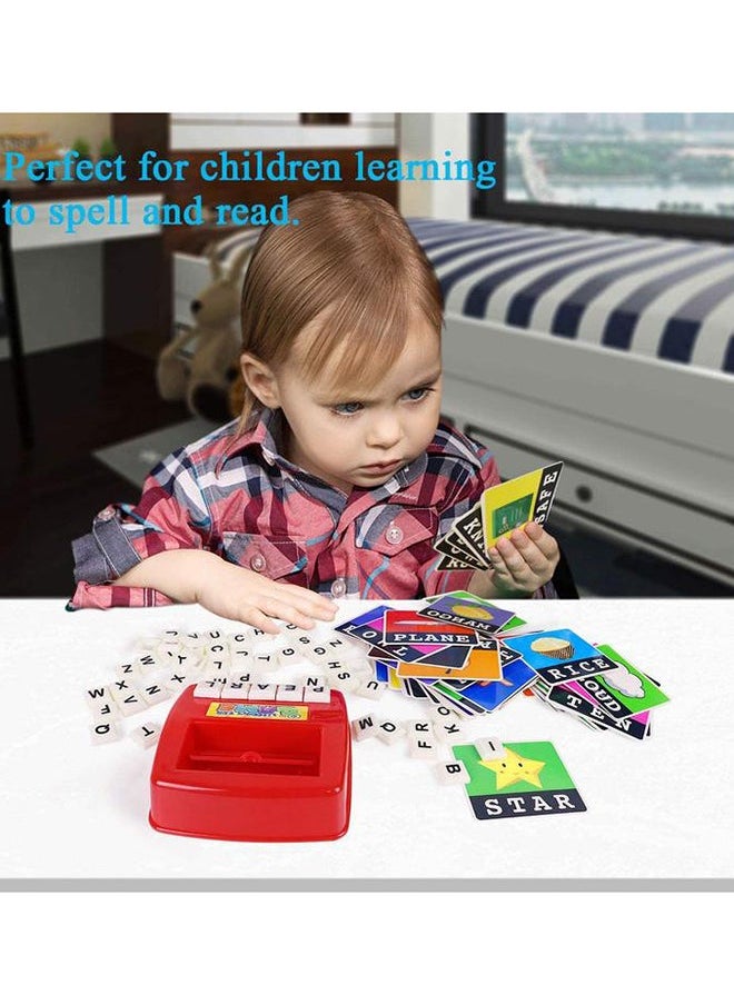 NIBEMINENT Letter Matching Educational And Learning Toy 4 x 21 24centimeter  - Image 4