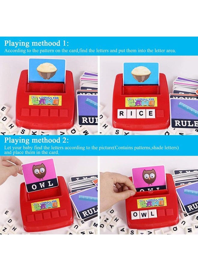 NIBEMINENT Letter Matching Educational And Learning Toy 4 x 21 24centimeter  - Image 2