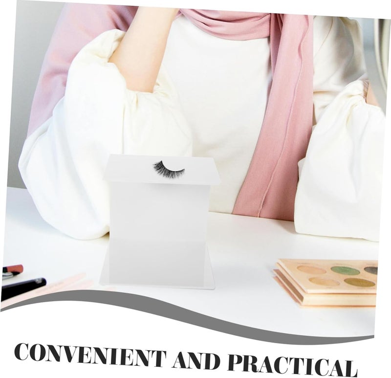 حامل تمديد الرموش: أداة تجميل مريحة مع رف وسادة، حامل مدمج لتطعيم الرموش مناسب للصالون والاستخدام الشخصي، يحسن الكفاءة والراحة - Image 5