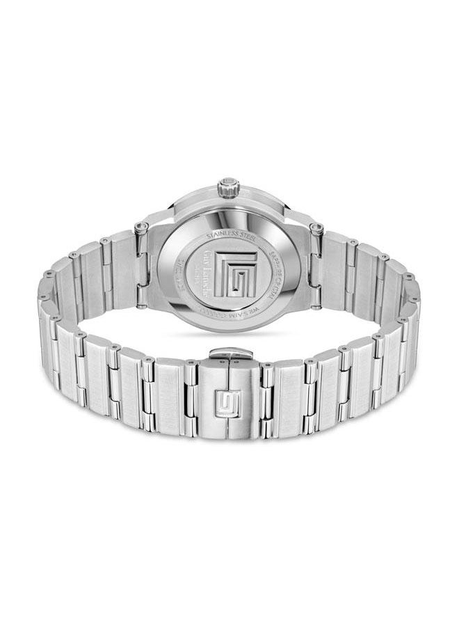 Guy Laroche Sacha 42mm Men's Analog Swiss Watch with Silver Stainless Steel Bracelet  - Image 3