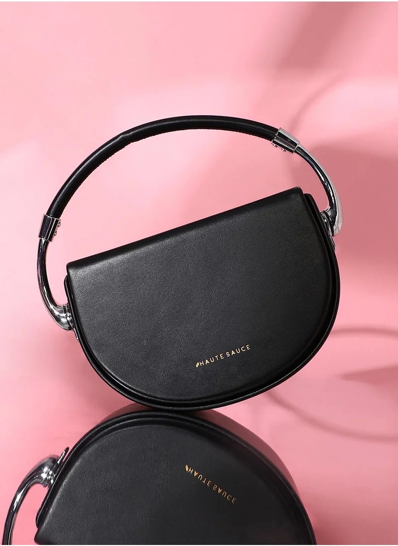 صوص هاوت The Semi Hand Bag - Midnight Black