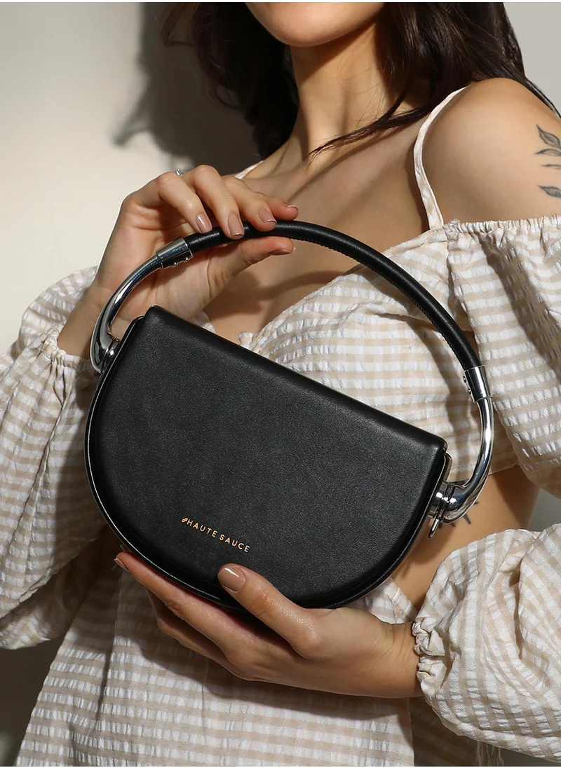 صوص هاوت The Semi Hand Bag - Midnight Black