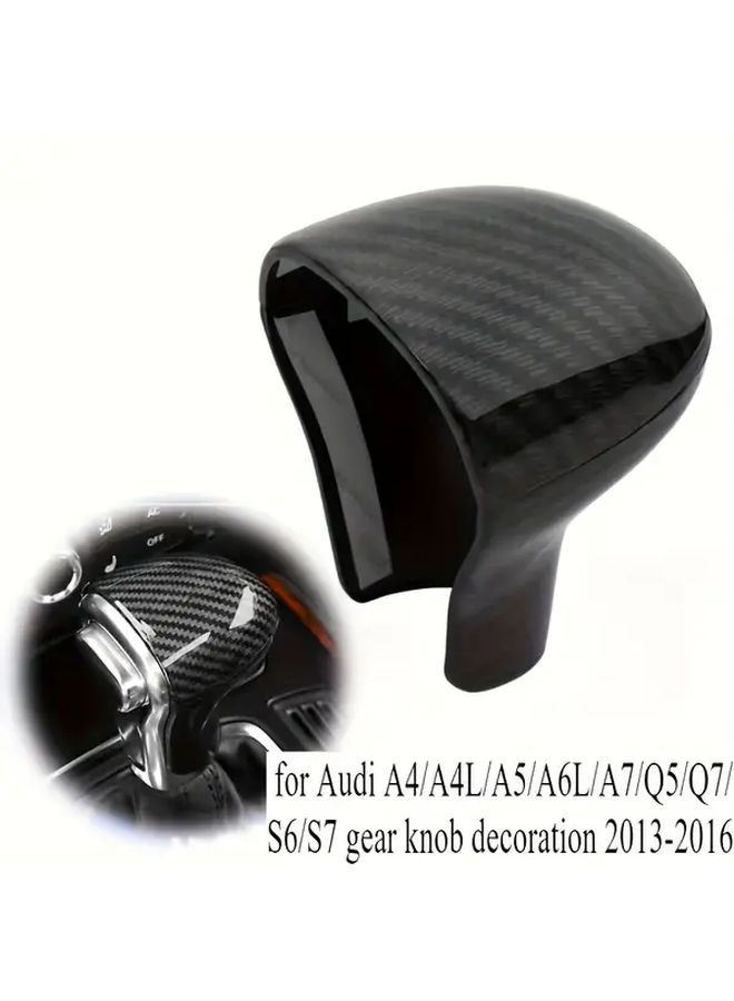 غطاء ذراع ناقل الحركة من ألياف الكربون من النوع F لسيارات أودي A6L A7 A8L Q7 Q8 موديلات 2020-2024 - Image 4