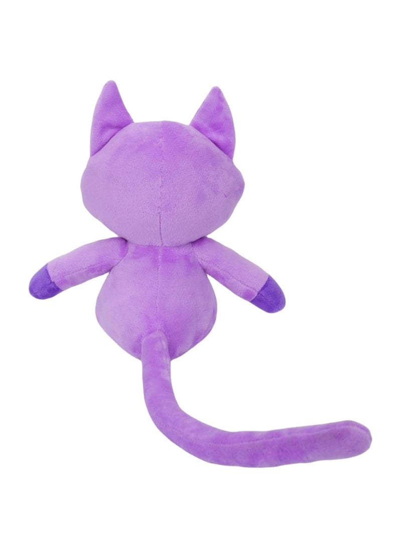 12 Cute Purple Cat Plush Dolls Cute Cartoon Doll Toys - Image 3