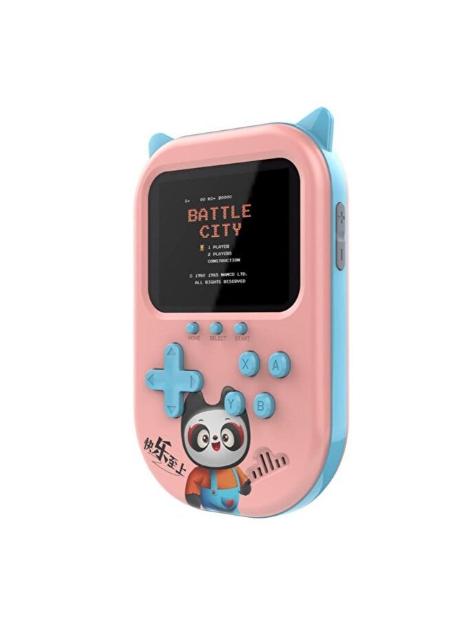ELTRAZONE New Generation Mini Portable Cute Retro Game Console with 500 Built-in Games, 2 Player Support, TV Output, Handheld Gaming Device for Kids & Adults, Compact Travel Gaming System - Image 2
