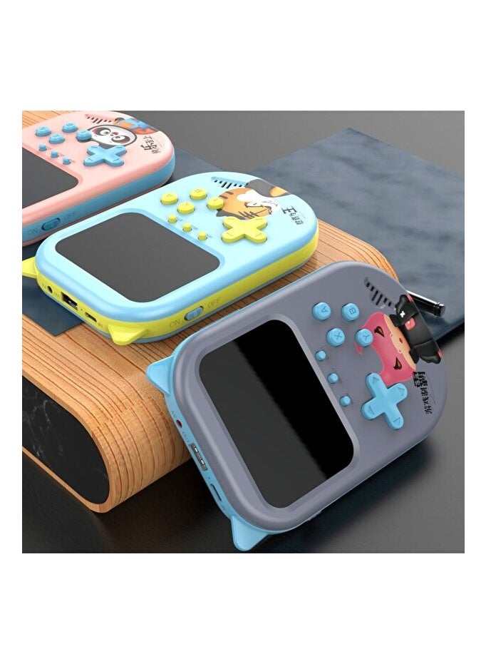 ELTRAZONE New Generation Mini Portable Cute Retro Game Console with 500 Built-in Games, 2 Player Support, TV Output, Handheld Gaming Device for Kids & Adults, Compact Travel Gaming System - Image 3