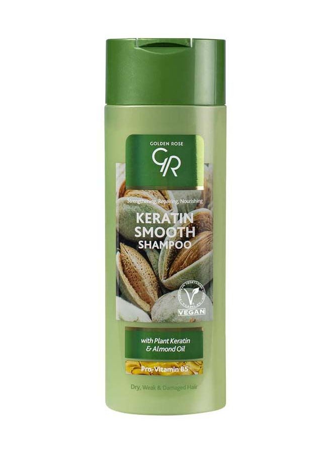 Golden Rose GOLDEN ROSE KERTAIN SHAMPOO With Plant Keratin& Almond Oil 
