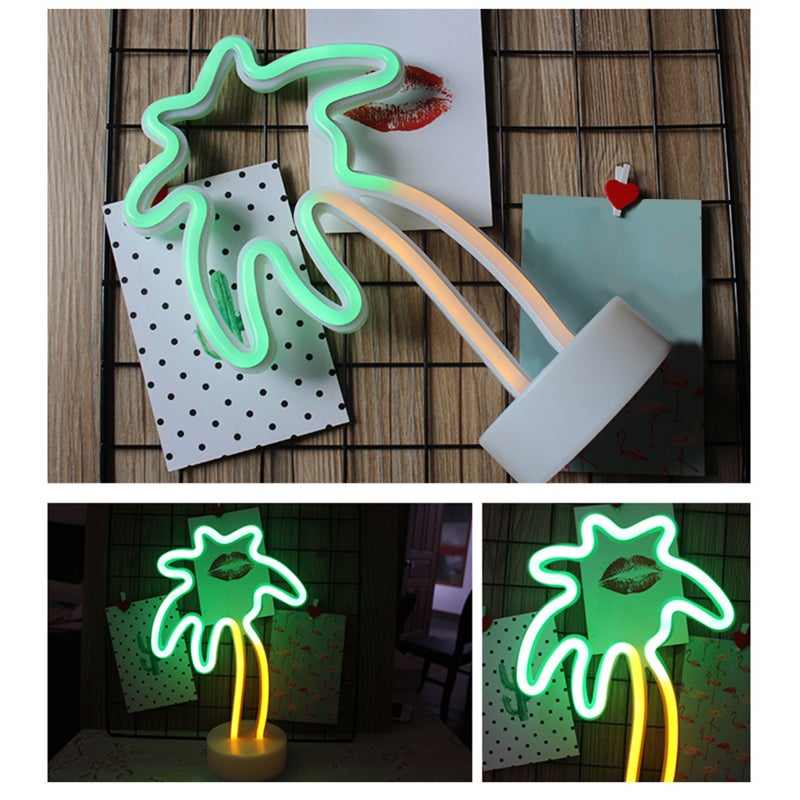 Cute Night Light 3 AA Battery USB Powered Portable Beside Lamp - Compact Lightweight Warm White Eye-Protective Flicker-Free for Bedroom Party Gift - Image 5