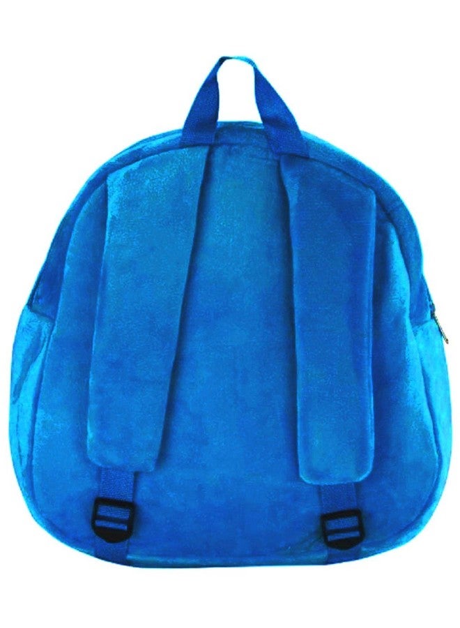 Blue Tree Plush Velvet Blue and Pink School Bag for Kids (Panda 3 to 5 Year) - Image 5