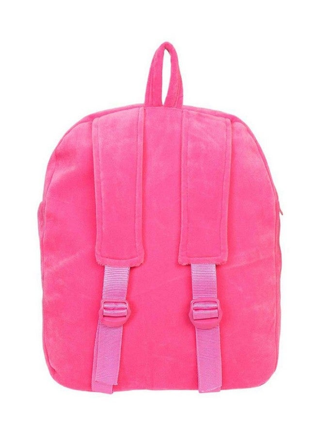 Blue Tree Plush Velvet Blue and Pink School Bag for Kids (Panda 3 to 5 Year) - Image 4