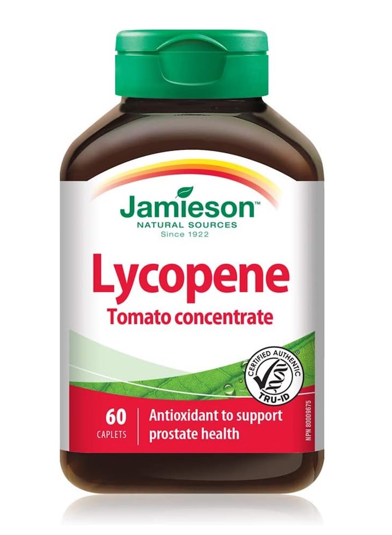 Jamieson Lycopene-Rich Tomato Concentrate 500mg 60 Tablets