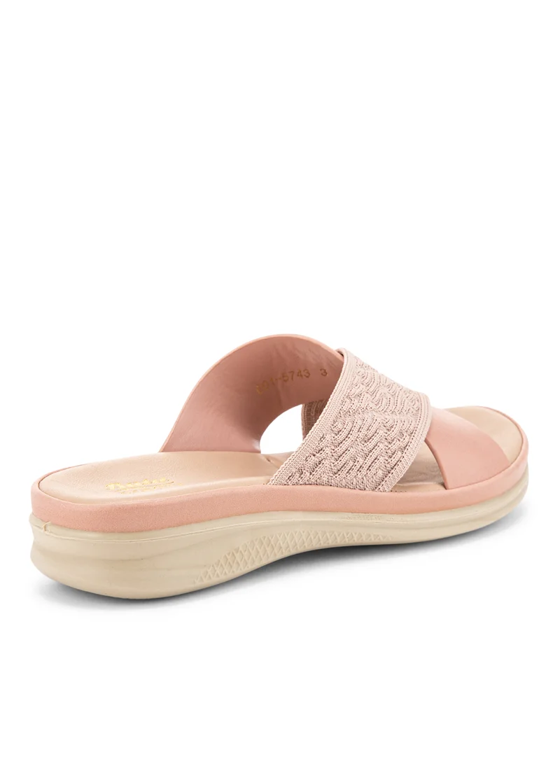 Bata  Woven Strap Comfort Slides for Women | Best Price UAE