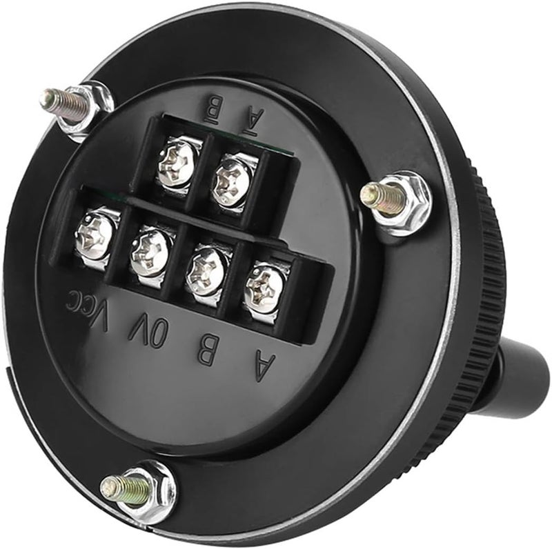 Jectse 5V 60MM Hand Wheel Pulse Encoder,CNC Mill Router Encoder,Knob Encoder,6MM Terminal Connection,100 Stop Positions,Smooth Rotation,for Manual Pulse Input Type CNC or Milling Machine(Black) - Image 3