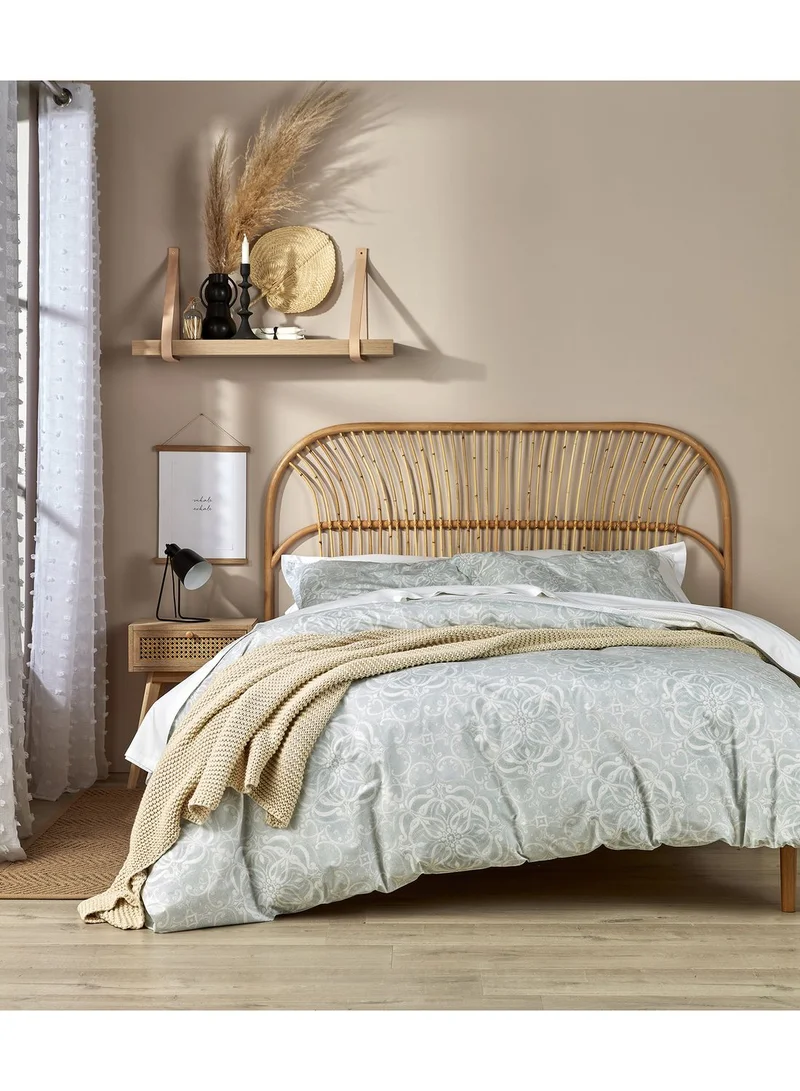 Christy Sujata Super King Duvet Cover Set Duck Egg
