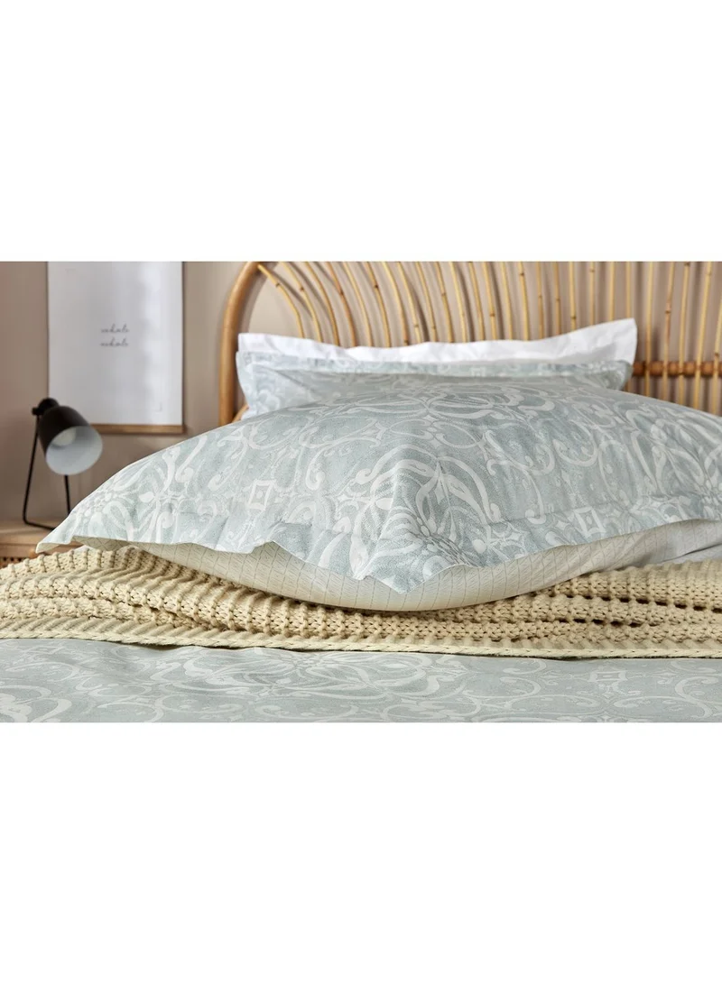 Christy Sujata Super King Duvet Cover Set Duck Egg