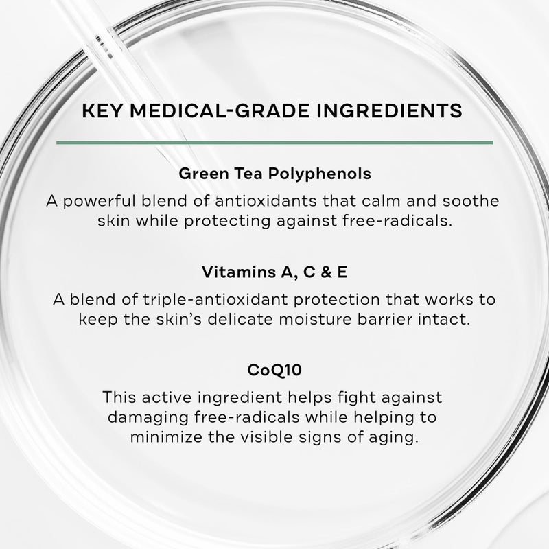 Replenix Green Tea Gentle Soothing Facial Cleanser, Medical-Grade Sensitive Skin Face Wash, Now with New & Improved Packaging (6.7 fl. oz) - Image 3