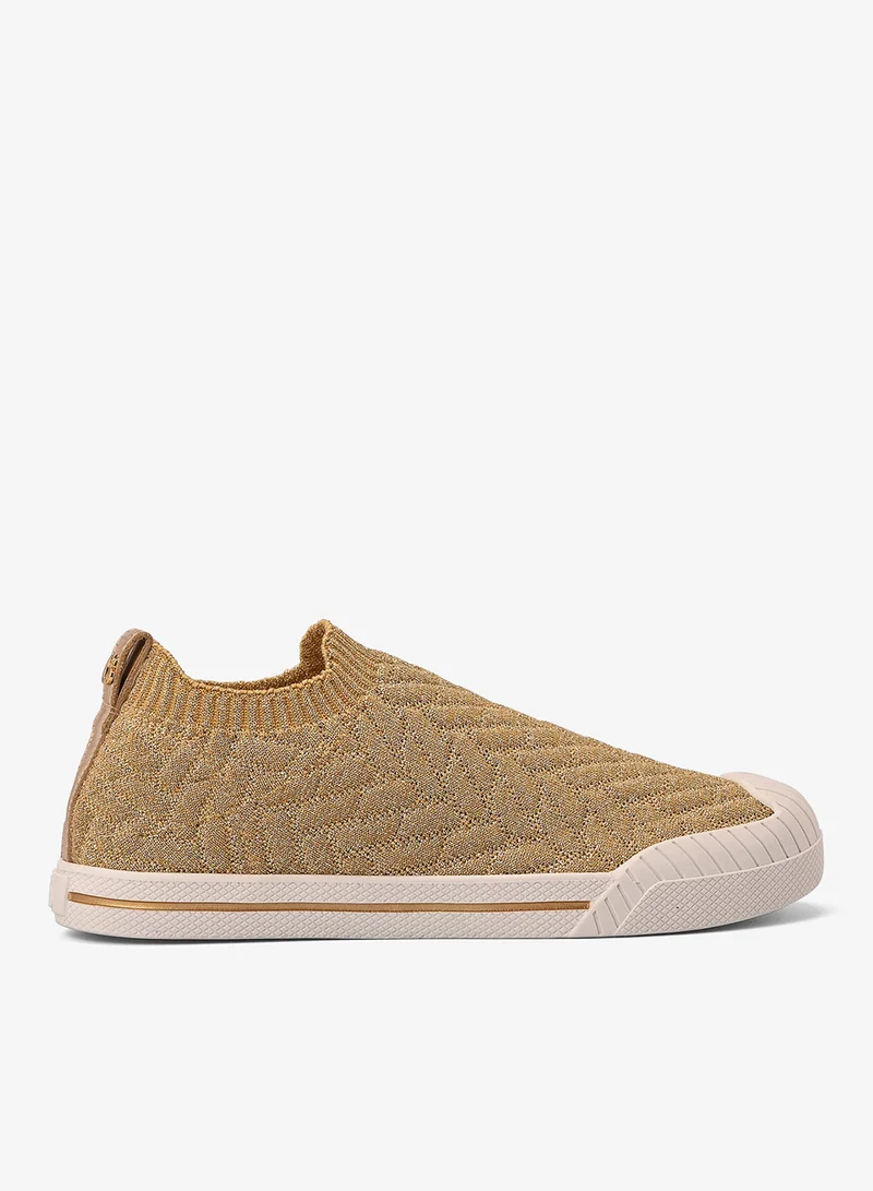 Golden Lurex Sneakers