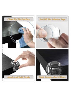 Spaceshoop Children Safety Table Corner Guard  4 Piece Clear  - Image 3