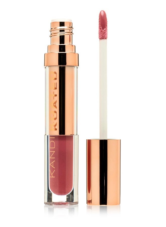 Kandi Koated Lacquer Illuminating Lip Cream [Tease] Creamy Lip Gloss | Natural Colors, Moisturizing Lip Lacquer, Paraben-Free, Cruelty-Free | Beauty & Makeup - Image 2