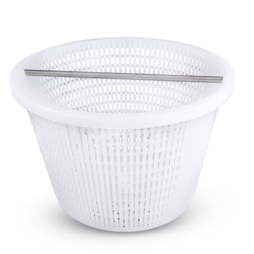 ZTTM Skimmer Basket with Handle, for Pentair 08650-0007 08650-0007Z Sta-Rite U-3 White - Image 1