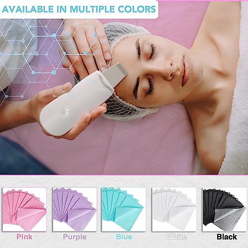 TENKAIWICK 160 Pack Disposable Dental Bibs 13"x18", 3-Ply Waterproof Tattoo Bibs Sheet for Nail Salon, Dental Clinic, Feeding, Tattoo Shop (Pink) - Image 5