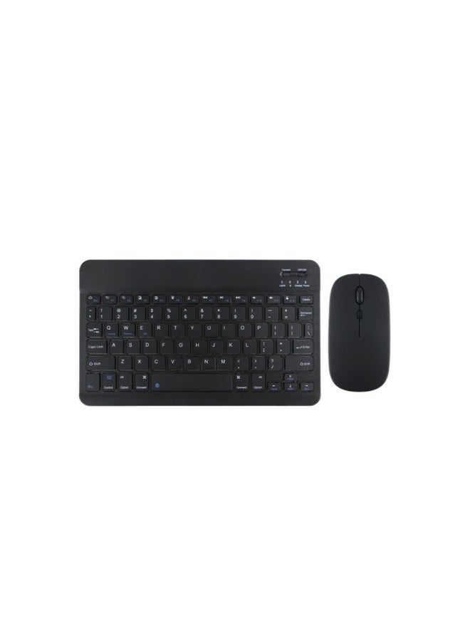 ACLIX Wireless Keyboard and Mouse Combo Bluetooth Keyboard Mouse Set with Rechargeable Battery Black - Image 1